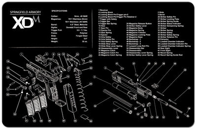Spring Field XDm Pistol Cleaning Mat