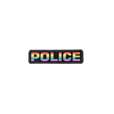 Morale Patch - POLICE 1" x 4" - Pride