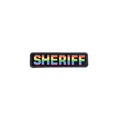 Morale Patch - SHERIFF 1" x 4" - Pride