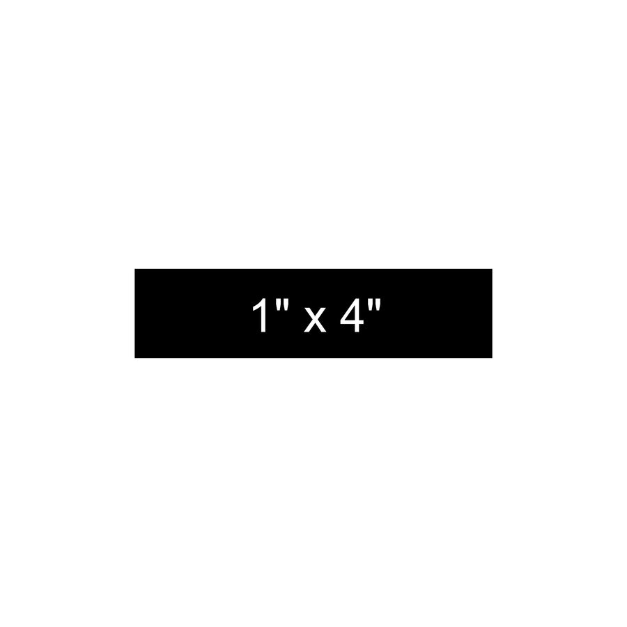 Custom IR Patch - 1" X 4" (use with NV Technology) Velcro Backing