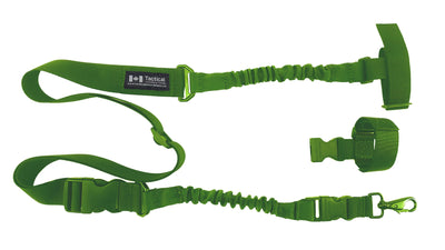 Milspec 2-in-1 Tactical Spring Sling - OD Green - MADE IN CANADA