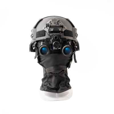 PROPS Rental - MICH Helmet with Night Vision Goggles - BLACK
