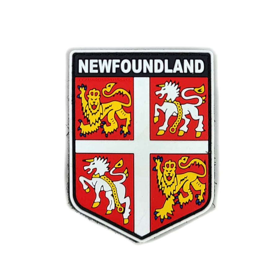 PVC Morale Patch -Provincial Shield - NEWFOUNDLAND & LABRADOR - COLOUR
