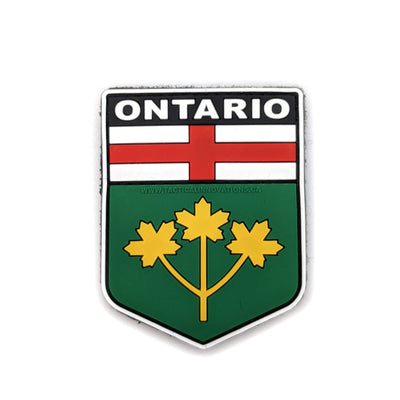 PVC Morale Patch -Provincial Shield - ONTARIO - FULL COLOUR