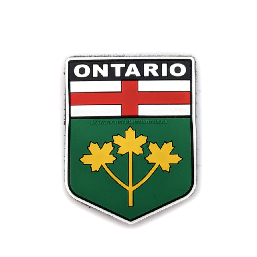 PVC Morale Patch -Provincial Shield - ONTARIO - FULL COLOUR