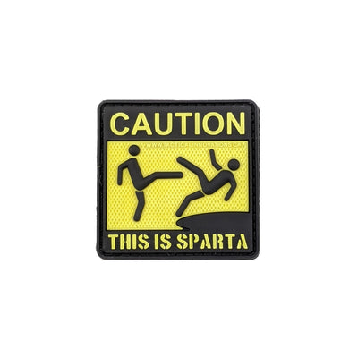 PVC Morale Patch - This is Sparta - Glow in the Dark!