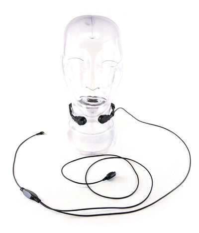 Tactical Throat Mic - Dual microphone (MADE for Motorola Talkabout 2pin)