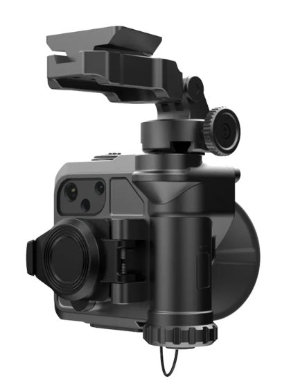 Thermal Vision Helmet Mounted Monocular with LED light & IR Light