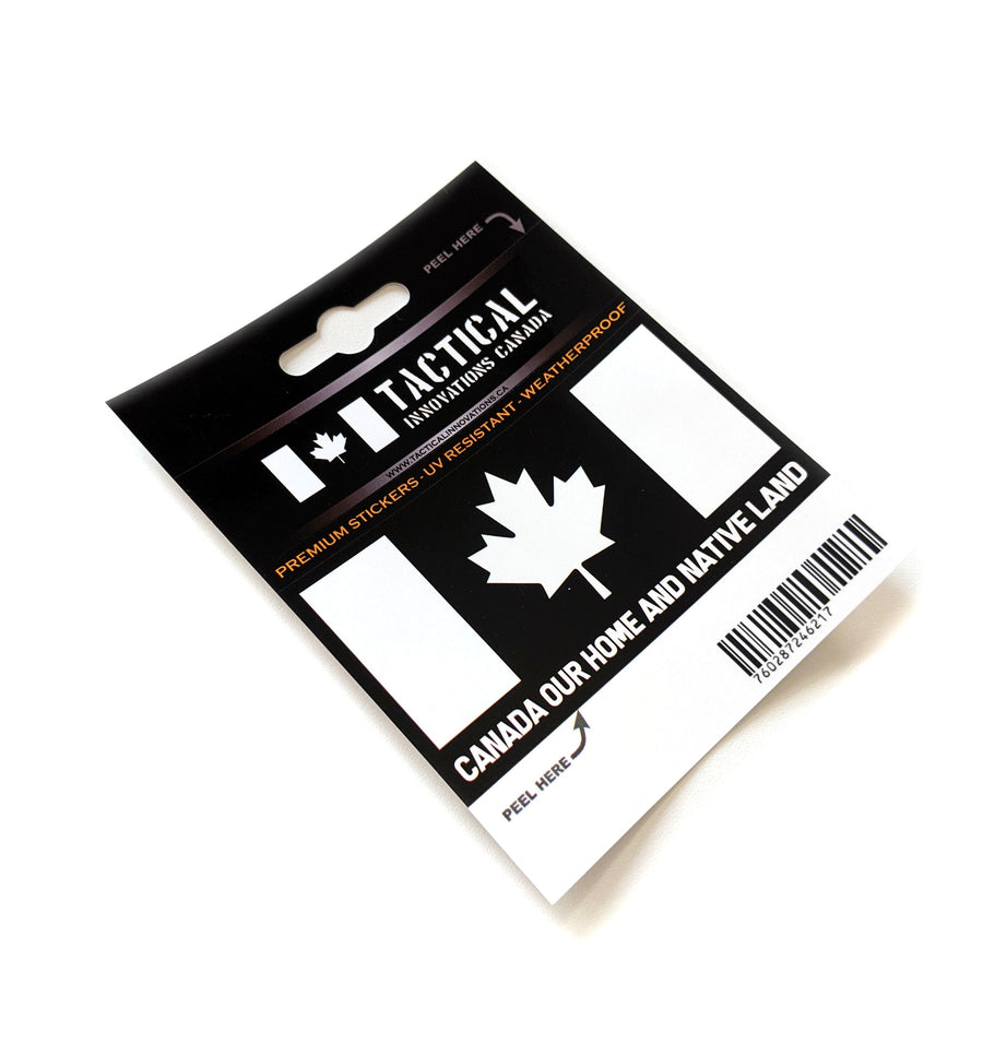 Premium Sticker - CANADIAN FLAG - Home And Native Land
