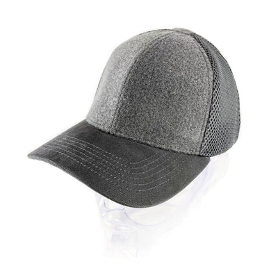 Tactical Operators Velcro Cap - Snap Strap - Premium GREY AirMesh