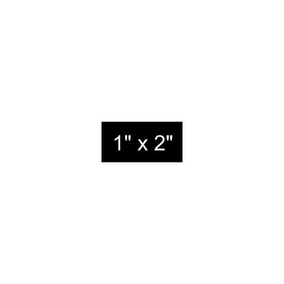 Custom IR Patch - 1" X 2" (use with NV Technology) Velcro Backing