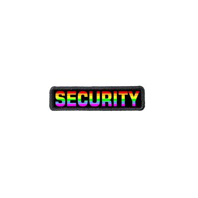 Morale Patch -SECURITY 1" x 4" - Pride