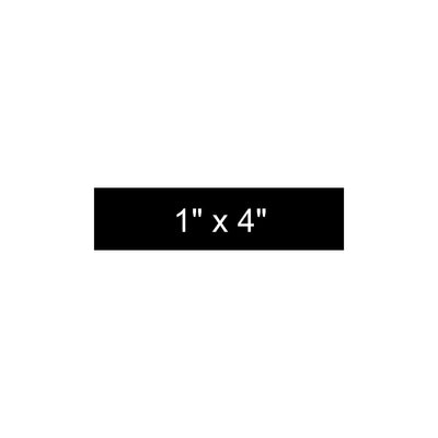 Custom IR Patch - 1" X 4" (use with NV Technology) Velcro Backing