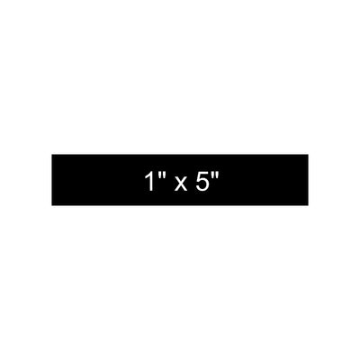 Custom IR Patch - 1" X 5" (use with NV Technology) Velcro Backing