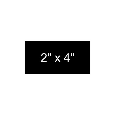 Custom IR Patch - 2" X 4" (use with NV Technology) Velcro Backing