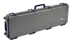 SKB Mil-Spec Waterproof Case 50"x14"x6" Double Rifle Case MILITARY GREEN