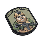PVC Morale Patch - Bigger mean Badder 3.5"x 4"