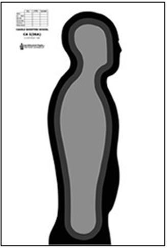 CAI-06A Silhouette Target (25pack)