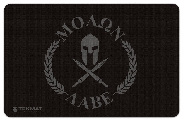 Molon Labe "Come and take them" Pistol Cleaning Mat