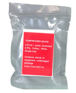Z-Folded Compressed Gauze - 4"x 72" - FDA approved - Sterile