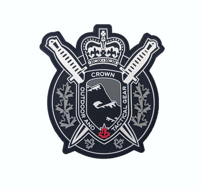 PVC Morale Patch - Custom Design for Crown Outdoor & Tactical Patch 2 (NOT AVAILABLE FOR DIRECT PURCHASE)