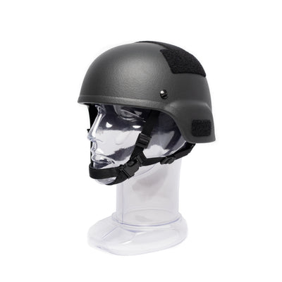 STANDARD BALLISTIC HELMET (NIJ-LEVEL-IIIA) - WITH VELCRO - BLACK - Call to place order 1-866-880-3359