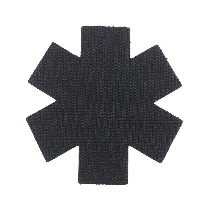 PVC Morale Patch - EMS Star of Life - Dual Snake - Glow in the dark