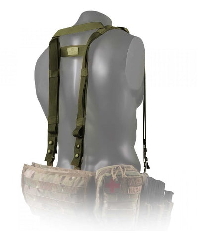 H.I.D.E. Suspenders (Hidden Internal Drag Extraction) OD Green