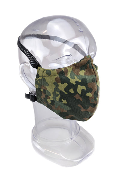 Premium GEN 2 Face Mask - Reusable 2-Ply Fabric - German Woodland