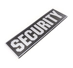 SECURITY PATCH - ULTRA HIGH VISIBILITY DESIGN - Black Base 4"x13"