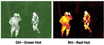 Thermal Vision Helmet Mounted Monocular with LED light & IR Light