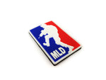 PVC Morale Patch - MLD - Major League Door Kicker (2"x3") - Glow in the Dark