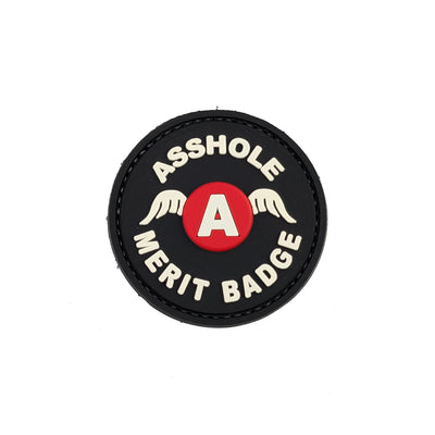 PVC Morale Patch - A-hole Merit Badge