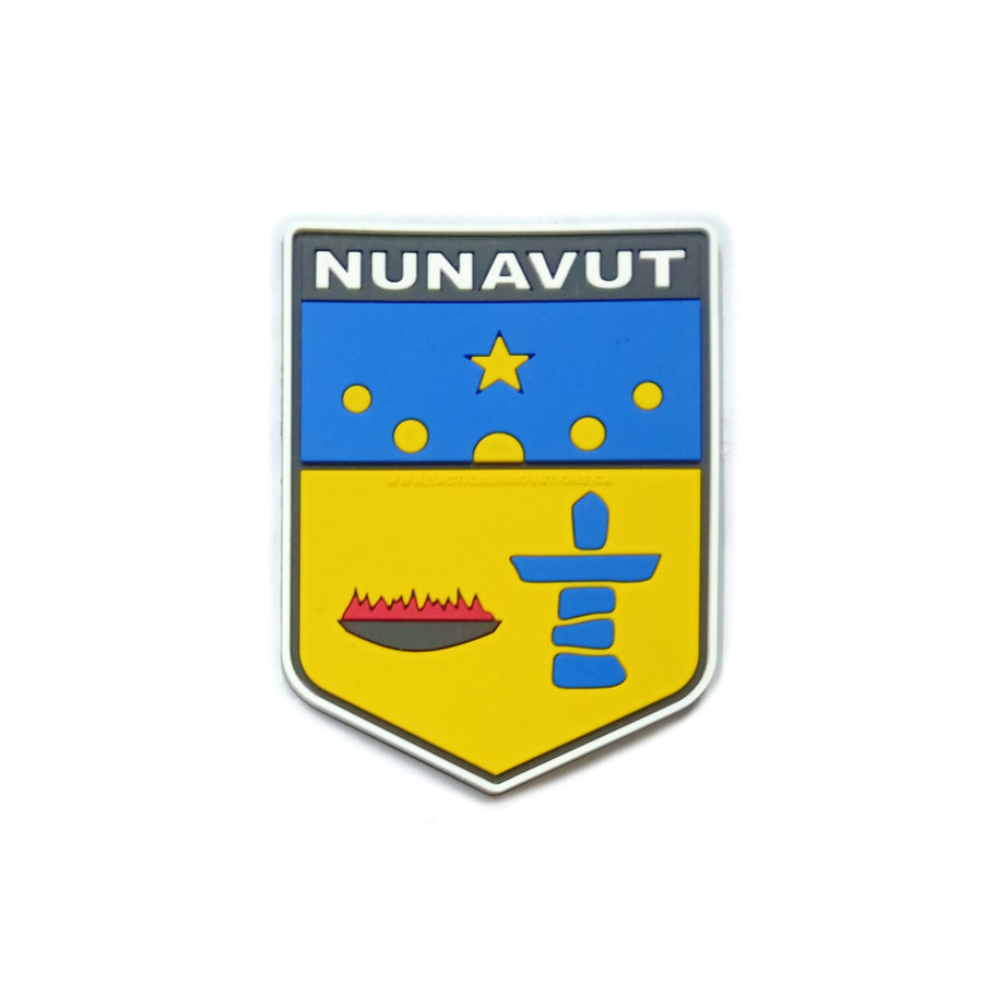 PVC Morale Patch -Provincial Shield - NUNAVUT - COLOUR