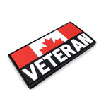 PVC Morale Patch - Canadian Veteran - 2"x4"