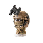 PROPS Rental - FAST Helmet with Night Vision Goggles - with MULTICAM CLASSIC cover