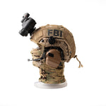 PROPS Rental - FAST Helmet with Night Vision Goggles - with MULTICAM CLASSIC cover