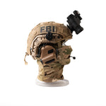 PROPS Rental - FAST Helmet with Night Vision Goggles - with MULTICAM CLASSIC cover