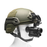 Twin Digital Night Vision Monocular Gen.2+ with Invisible IR Light & Bridging Adaptor (WiFi Capable)
