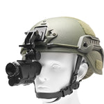 Twin Digital Night Vision Monocular Gen.2+ with Invisible IR Light & Bridging Adaptor (WiFi Capable)