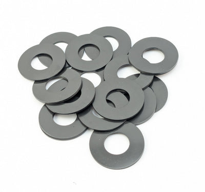 5/8" Nylon Washer - For Flange Bolt - Black (25pcs) Per Pack