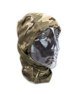 Premium Balaclava - 1ply Fabric Face Mask - Multicam Black - BACK IN STOCK