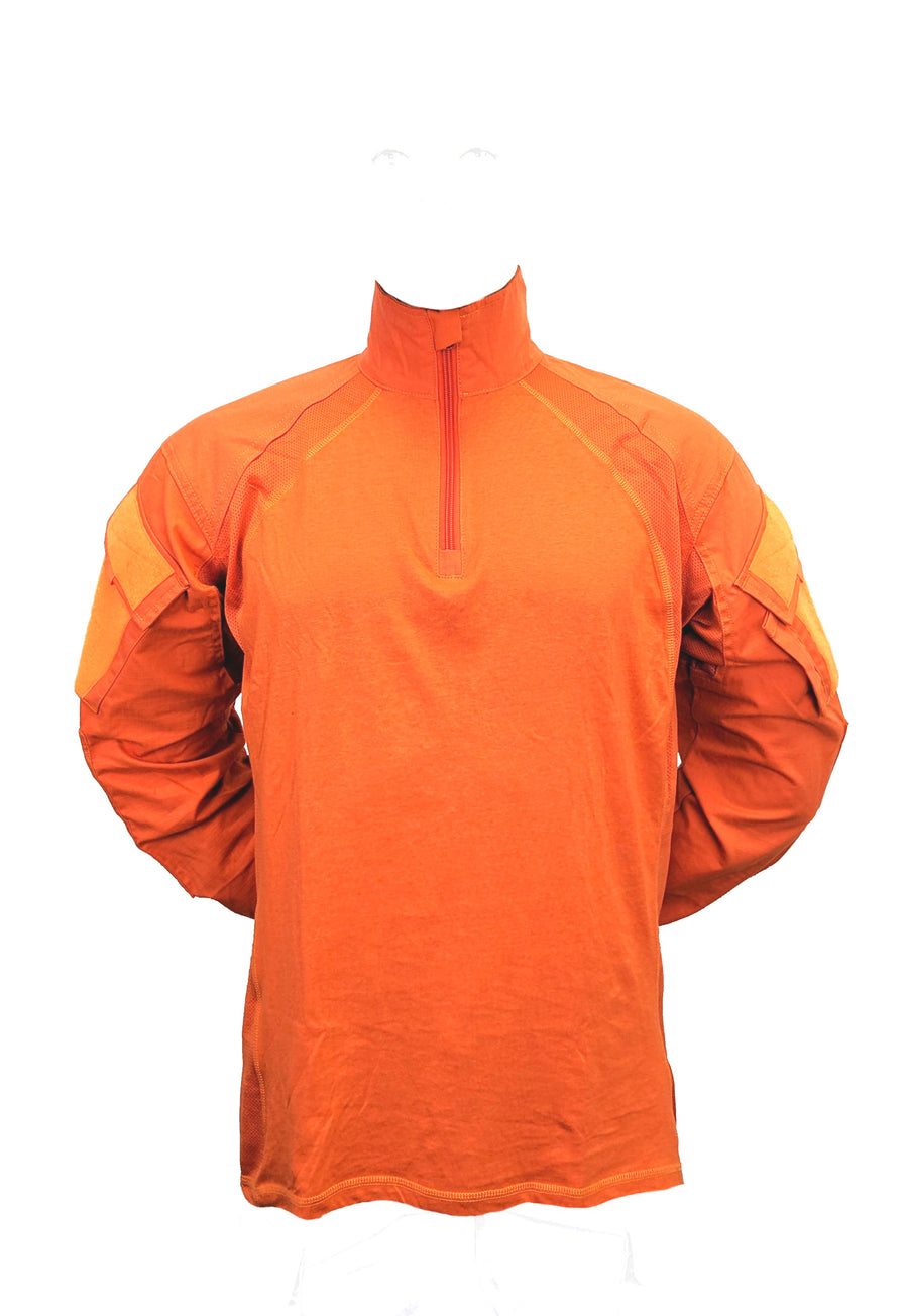 OTW Combat Shirt - Blaze Orange (Brighter than Burnt Orange)