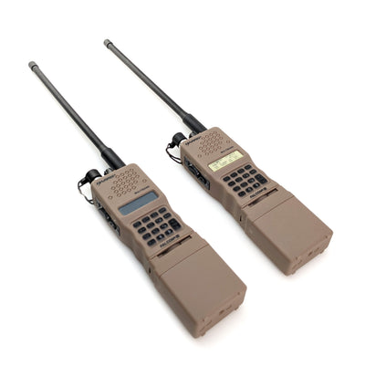 PROPS Rental - Harris Falcon III - Long Range Military Combat Radio (Shell Only) - Coyote