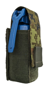 Smoke Grenade Pouch - Elastic Retention Pouch - Digital Forest
