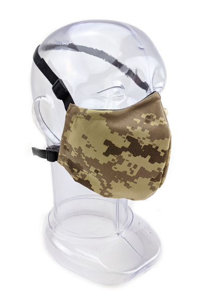 Premium GEN 2 Face Mask - Reusable 2-Ply Fabric - Digital Desert