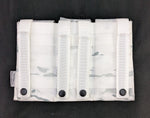 Triple Magazine/Double Stack Pouch - Adjustable and Removable Cover Flaps - Multicam Arctic