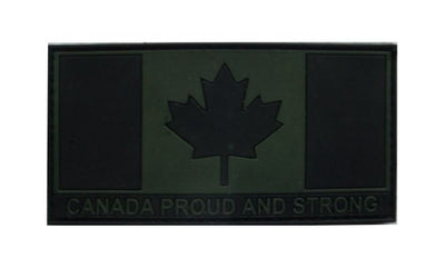 Morale Patch - Military Green - Canada Strong and Proud