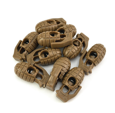 TIC OEM - Grenade Cord Stop (10pk) Coyote