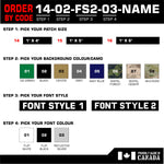 Custom Name Tag Patch - 1" X 4"